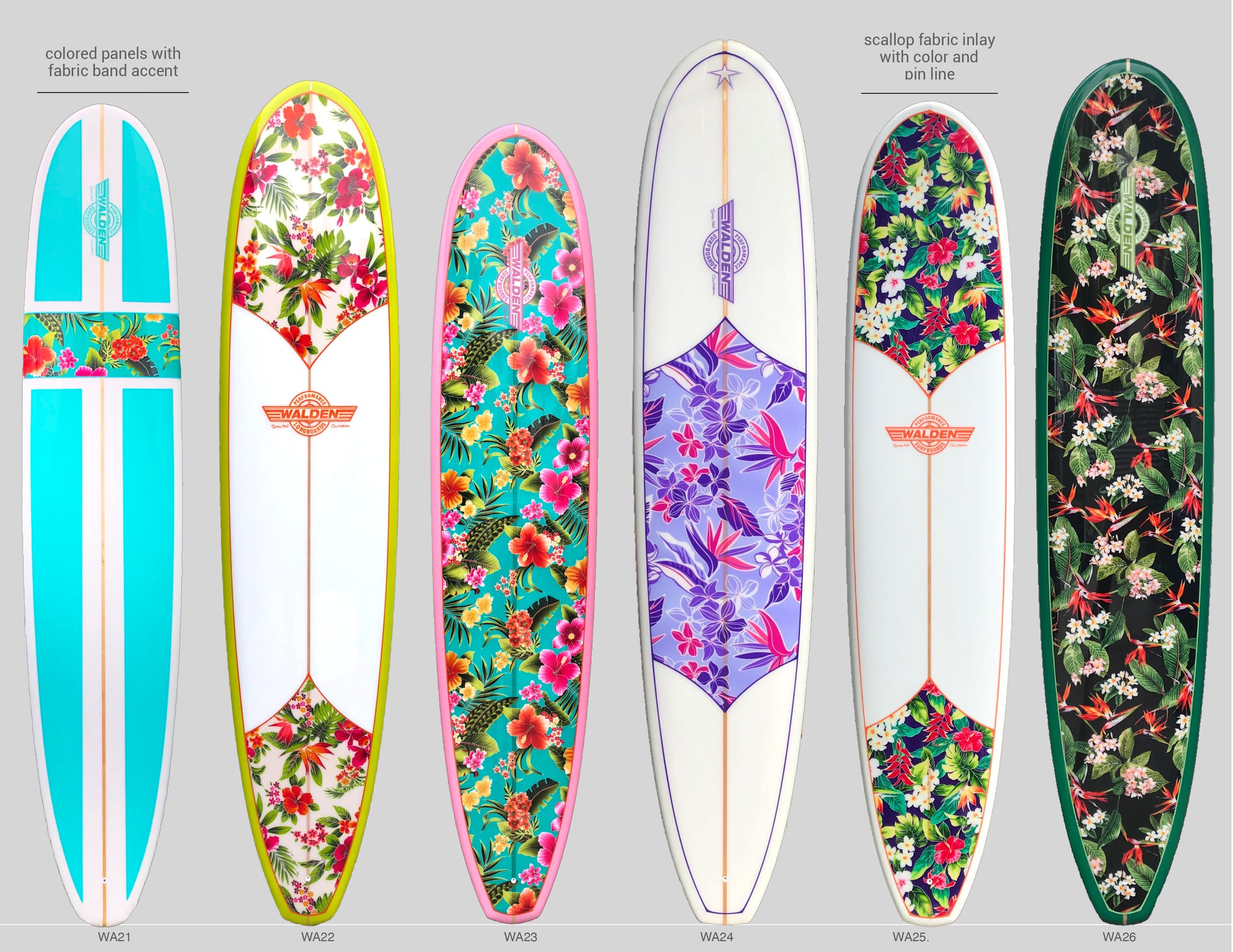 Sample Boards – Walden Surfboards