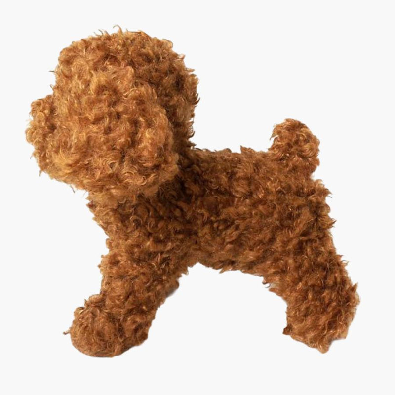 red poodle stuffed animal