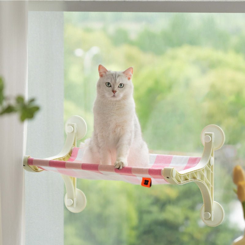 Mewoofun Large Cat Window Perch White-L Cat Supply