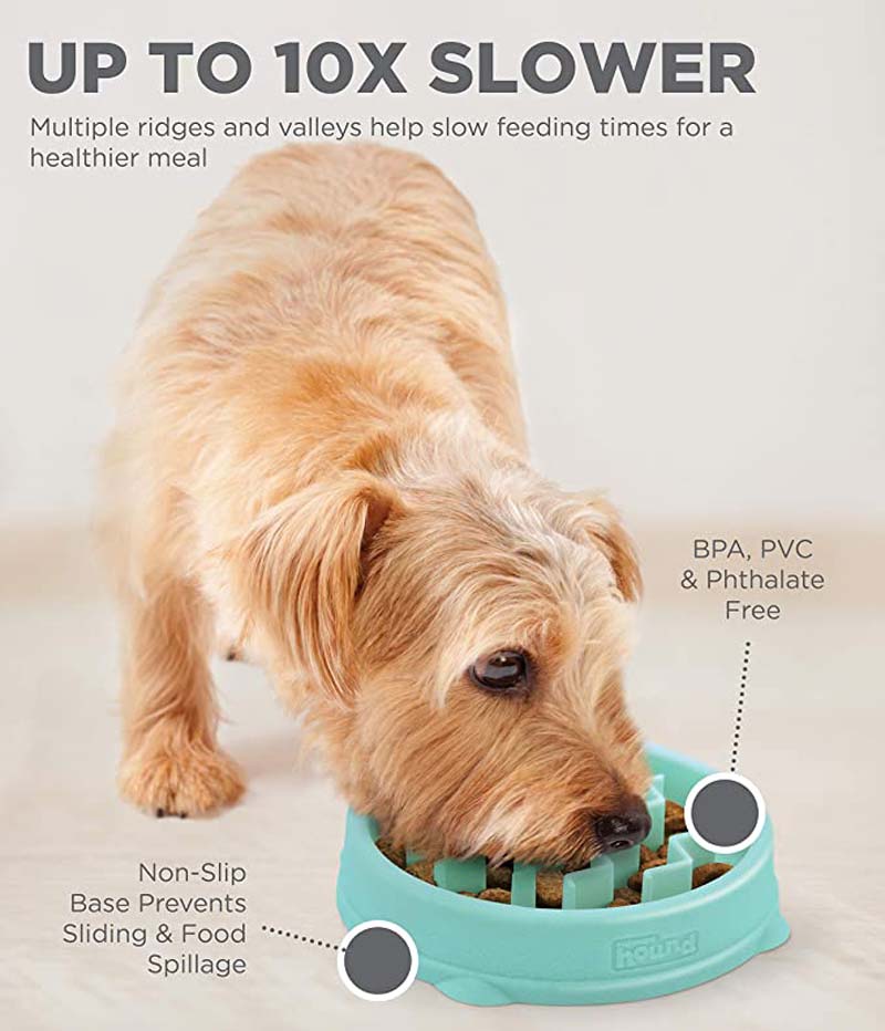 NIna Ottoson by Outward Hound — Wobble Bowl Slow Feeder & Dog Puzzle In One