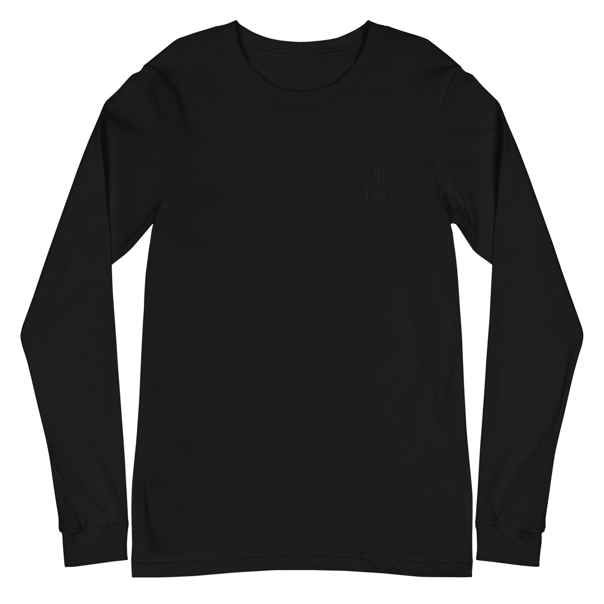 HE/THEY LONG SLEEVE TEE