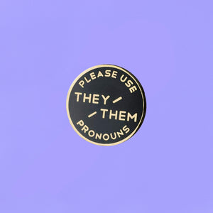 target has pronoun pins