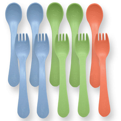 toddler fork and spoon set