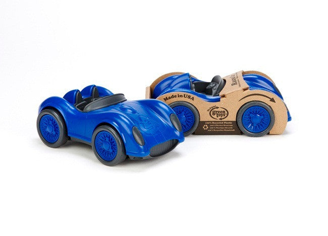 green toys race car blue