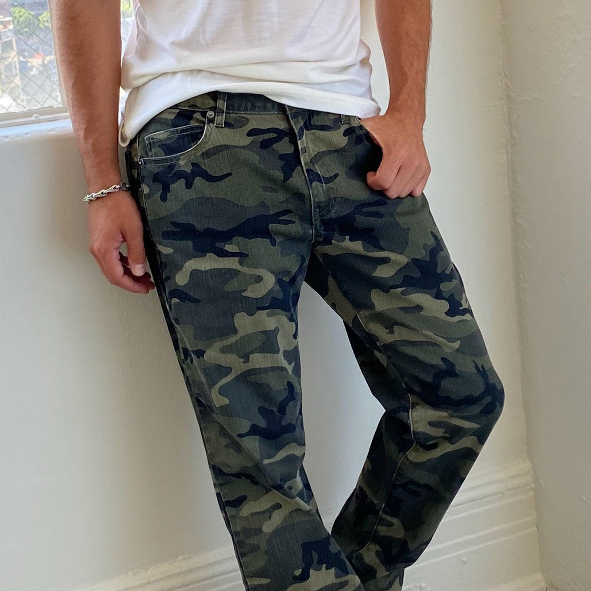 herhaling op vakantie dienblad The Best Travel Jeans in the World for Men | Camo | Made in the USA -  Aviator