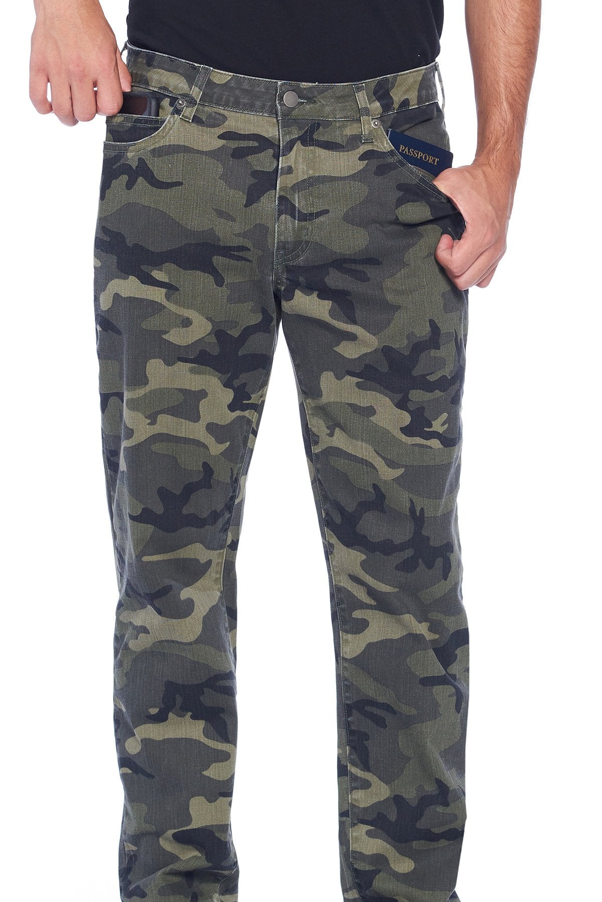 The Best Travel Jeans in the World for Men | Camo Made in the USA - Aviator