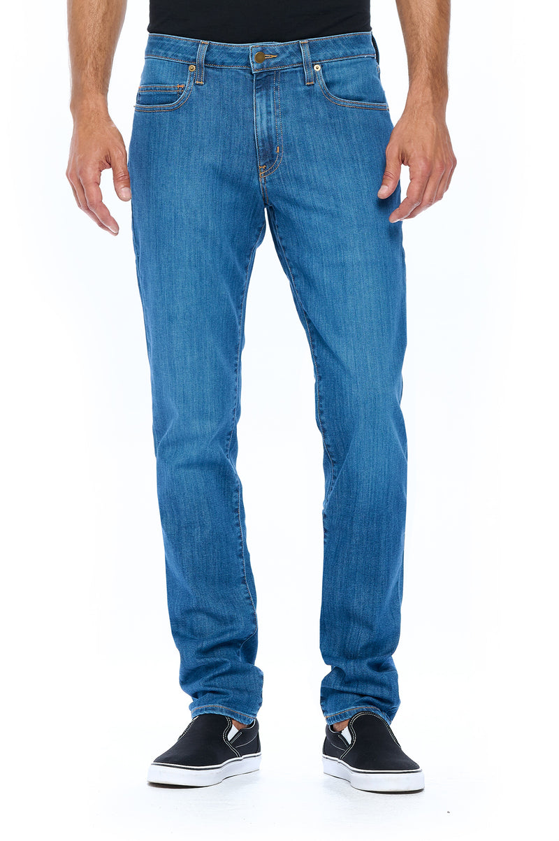 The Best Travel Jeans for Men, Vintage Indigo, Made in the USA - Aviator
