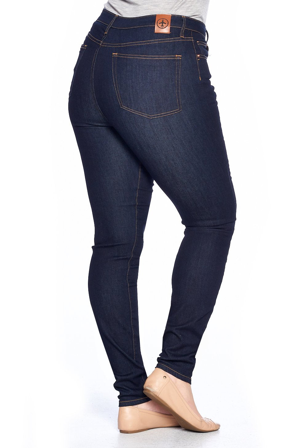 Trillen nemen Vlekkeloos Women's Comfort Skinny Fit Jeans | Dark Indigo | Made in the USA - Aviator