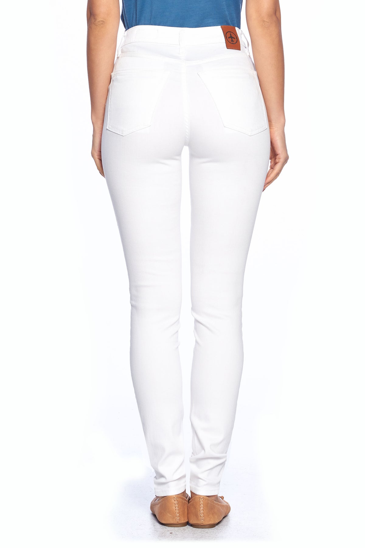 The Best Travel Jeans in the World for Women, Comfort Skinny, White ...