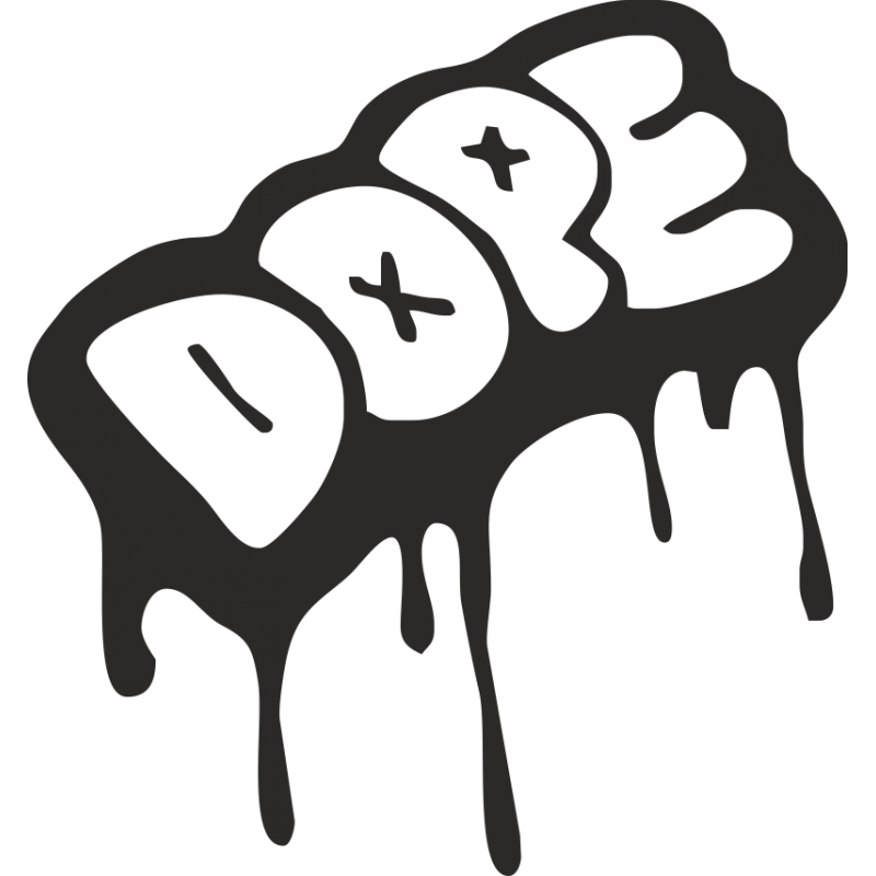 Dope Jdm Vinyl Decal Jdm Shop Inc 8440