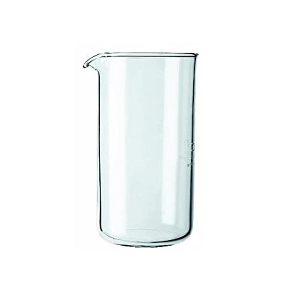 8 oz Triple Pour Measuring Cup Glass w/ Lid - Texas Grill Supply