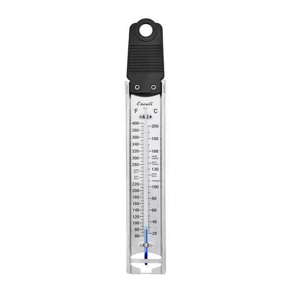 Oil Thermometer Deep Fry + Skimmer Spoon, Deep Fryer Thermometer