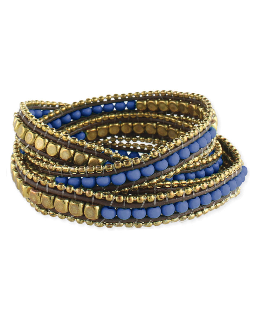 Taylor Nugget Wrap Bracelet