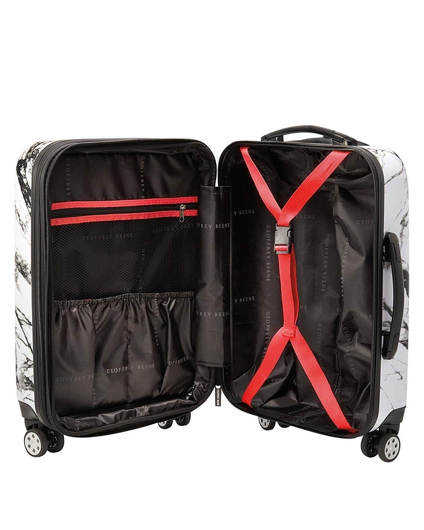 geoffrey beene hardside luggage set