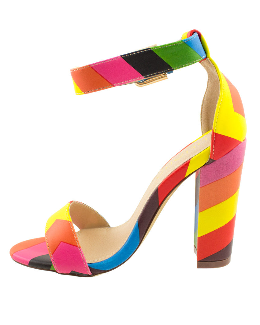 Fiesta Forever Ankle Strap Heels - The Shopping Bag