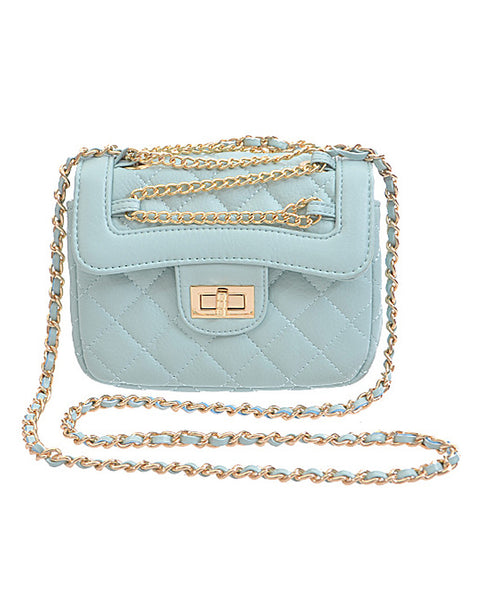 Dainty Quilted Chain Bag - The Shopping Bag