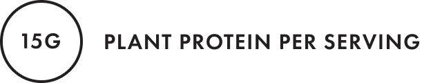 15g Plant Protein Per Serving