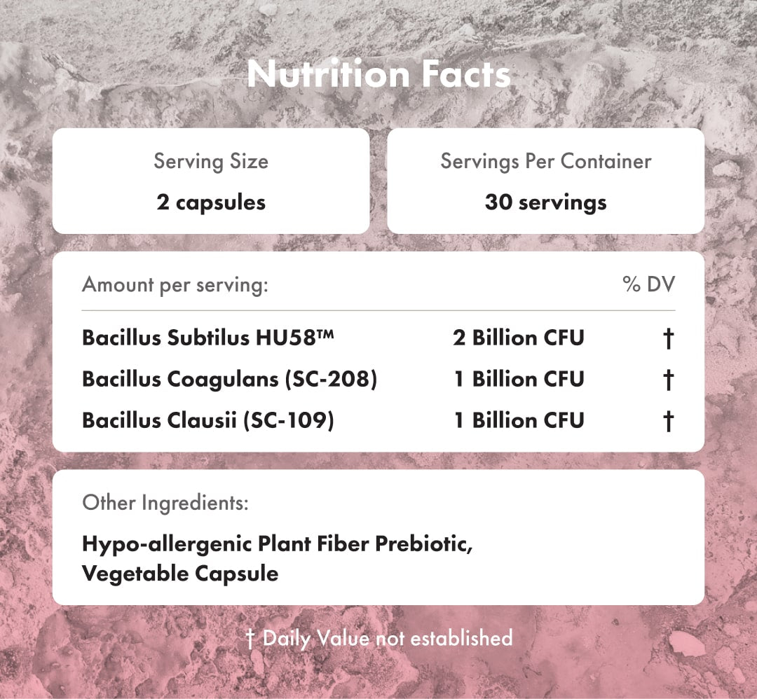 Microbios Supplement Facts