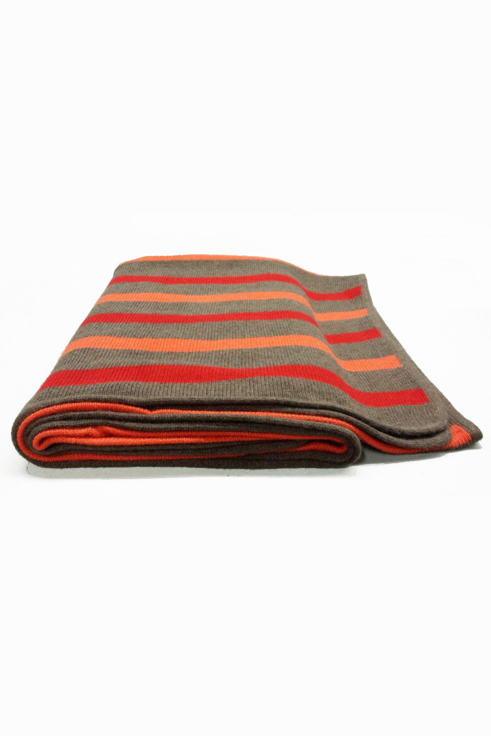 STRIPE BED THROW