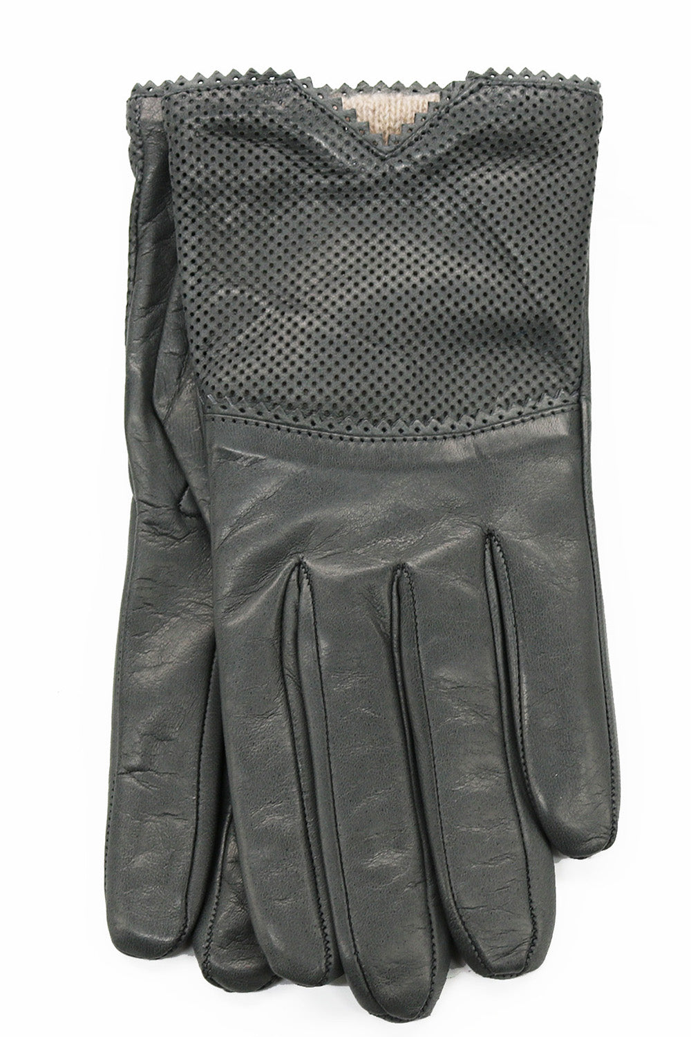 SCALLOPED PERFORATED GLOVE