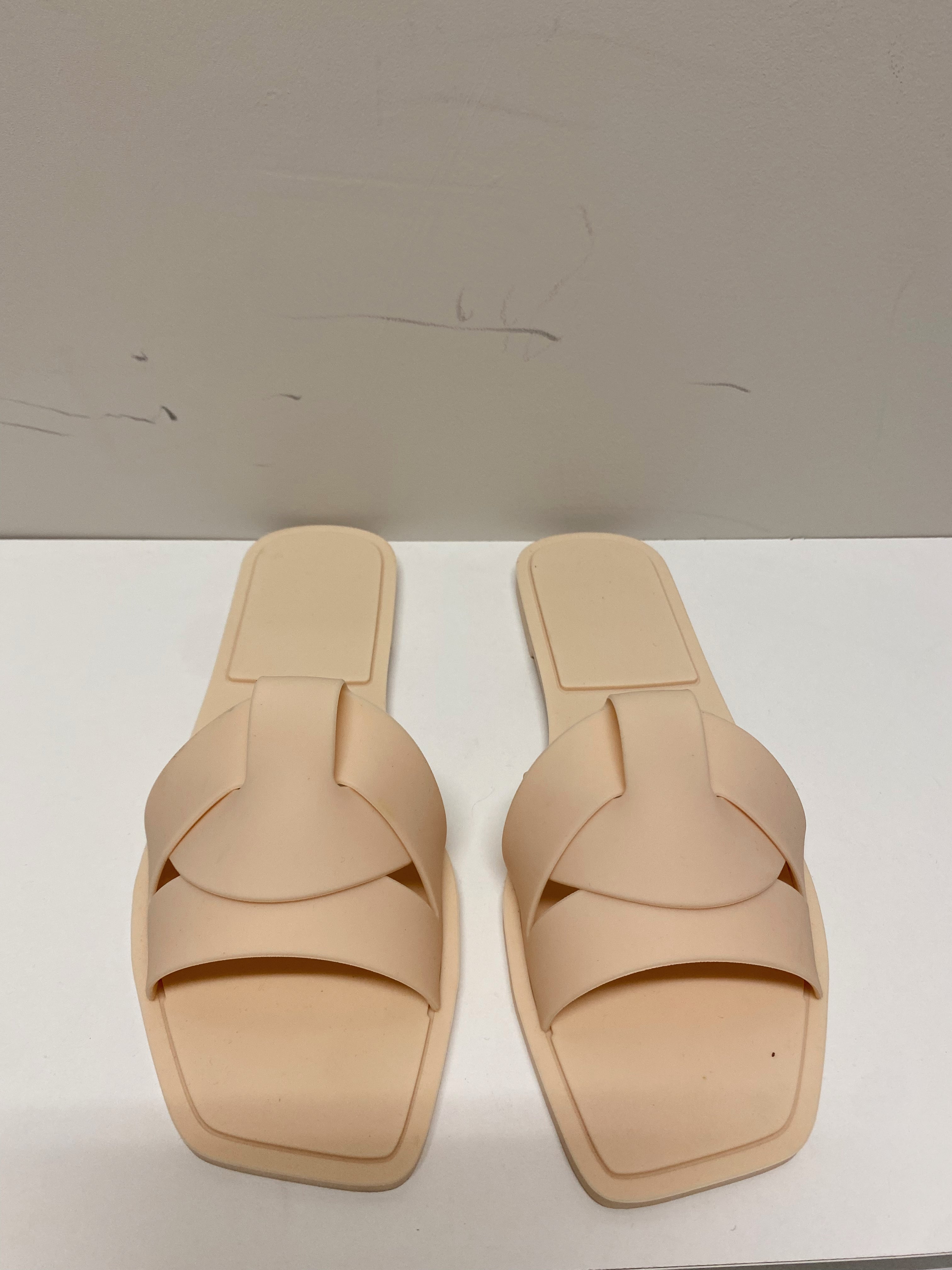 ZARA JELLY SLIDES, 8