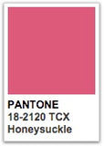 Pantone Color of the Year 2011: Honeysuckle