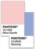 Pantone Color of the Year 2016: Rose Quartz & Serenity