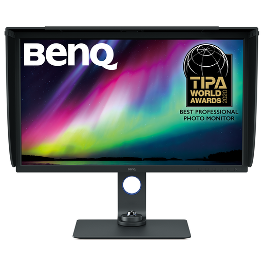 Benq Sw240 Pro 24 Inch Ips Monitor With Free Shading Hood Color Confidence