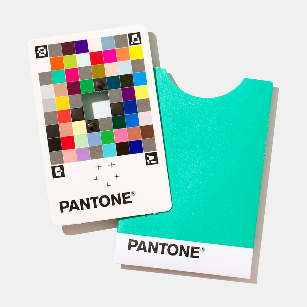 pantone color match card