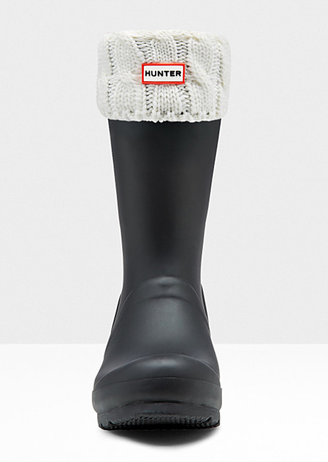 white hunter boot socks