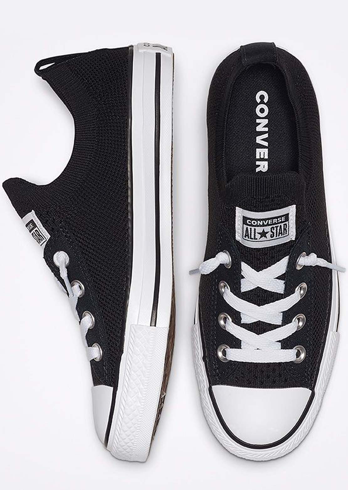 converse shoreline all black