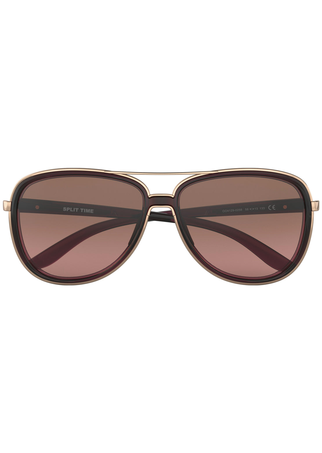 oakley split time rose gold