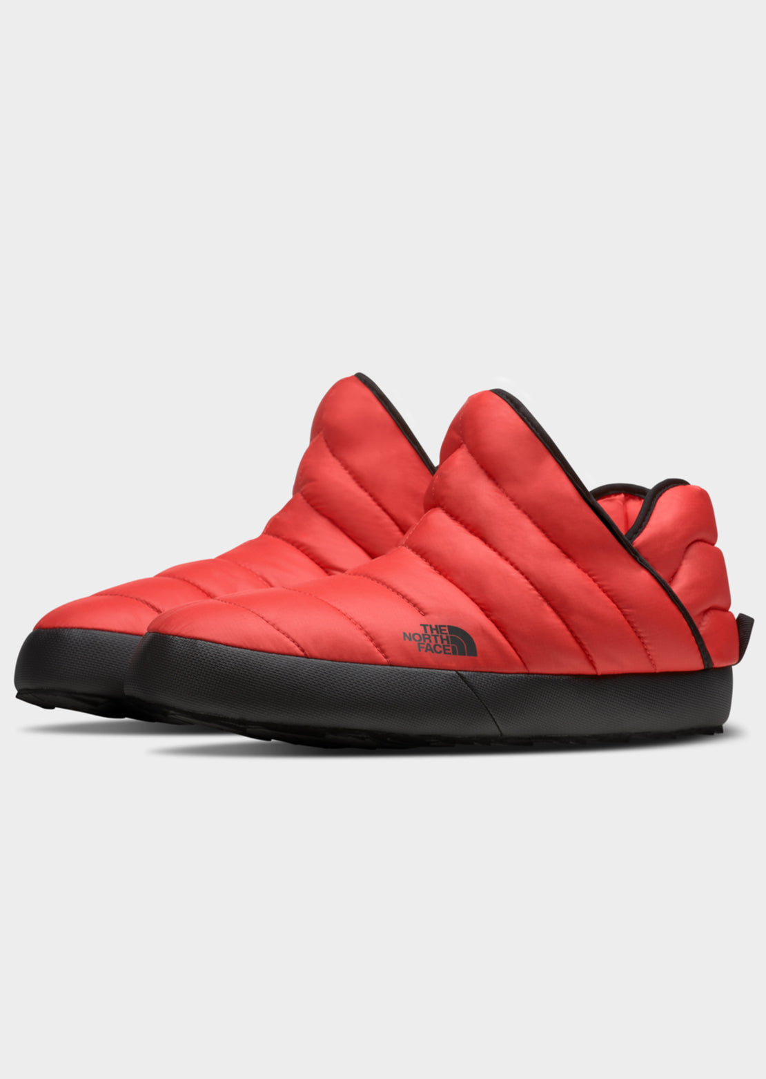 red north face slippers