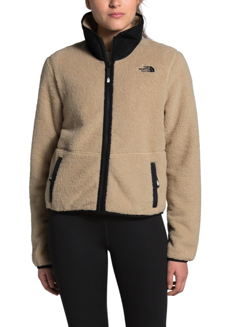 The North Face Women's Dunraven Sherpa Crop Jacket - PRFO Sports