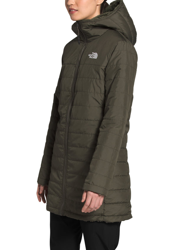 The North Face Women's Mossbud Insulated Reversible Parka Jacket - PRFO ...