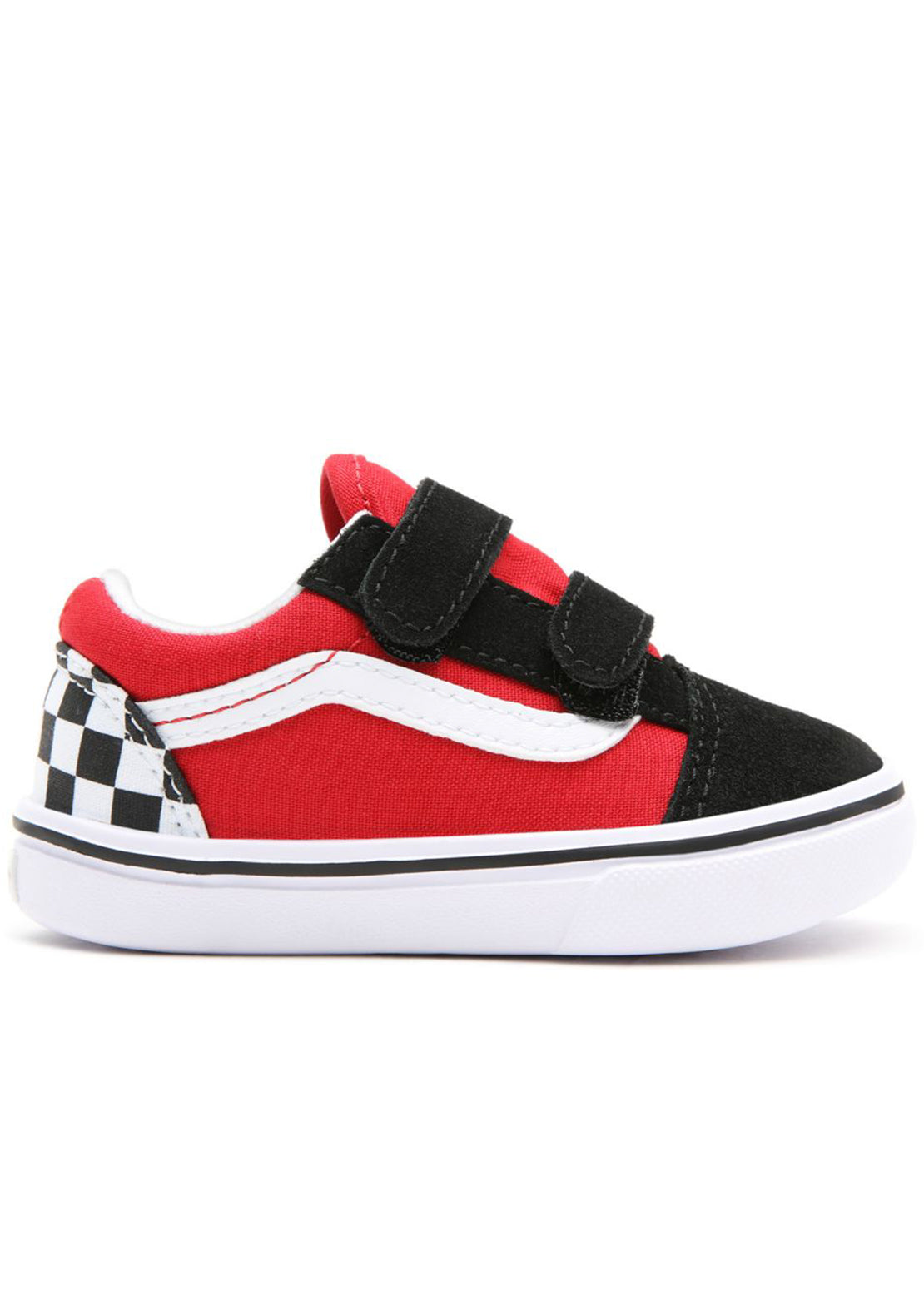 checkered vans old skool junior