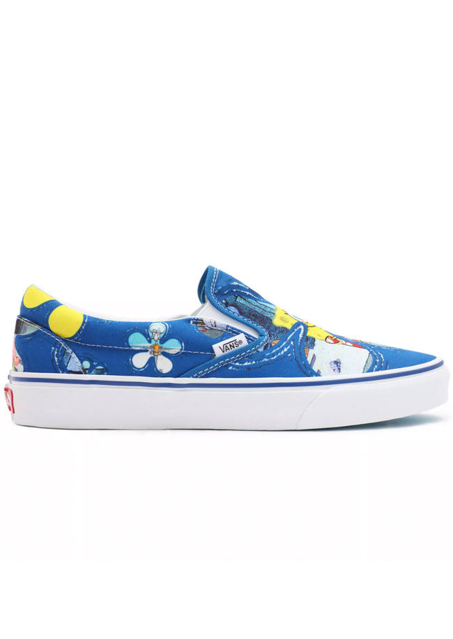 Vans X SpongeBob Men's Classic Slip-On Shoes - PRFO Sports