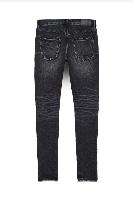 Purple Brand Jeans P001 Low Rise Skinny Jean - Worn Grey Speckle Bleac –  BLVD