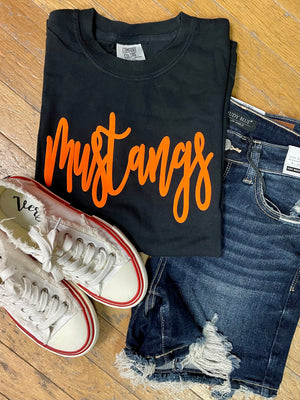 Mustangs Rule Tee - She's Smitten