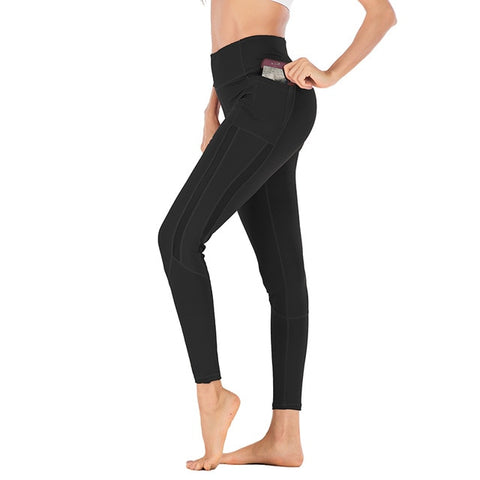 womens gym leggings with phone pocket