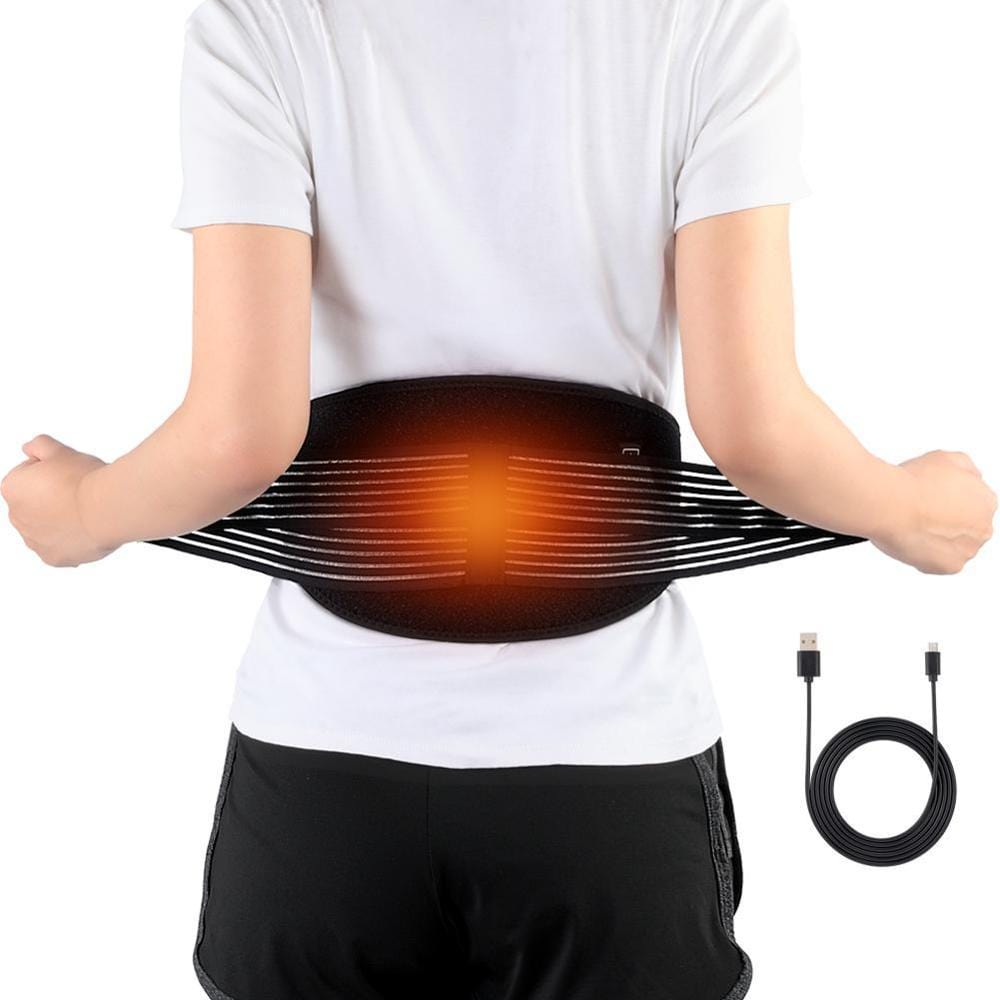 Real Relax® MP-02 Back Massager with Heat for Back Pain Relief