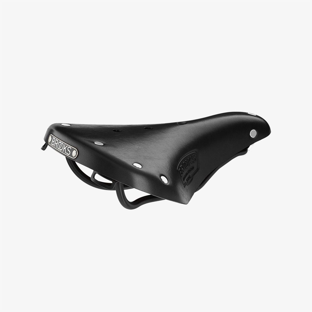 BROOKS LEATHER BAR TAPE (BLACK) — horse