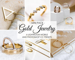 Gold Jewelry - Jewelry Photo Editing, Yellow Gold Jewellery Presets ...