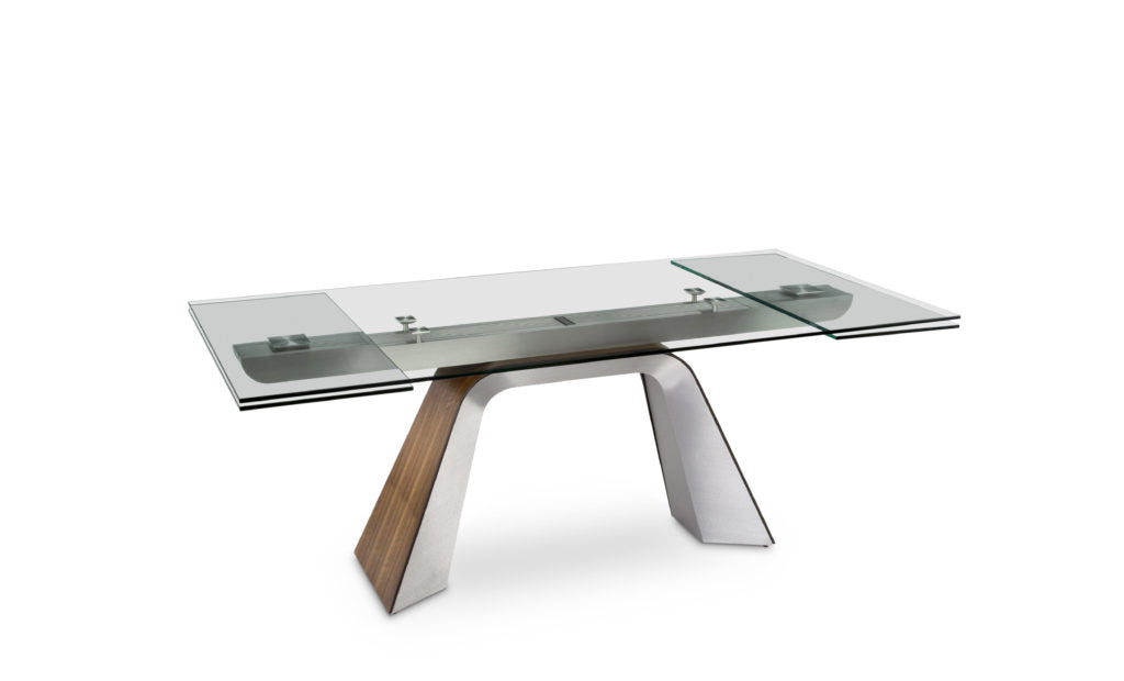 Contemporary Glass Desk Victor