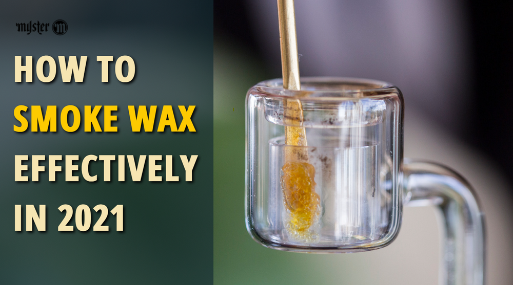 the best way to smoke wax