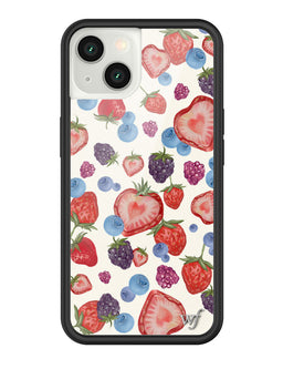 wildflower fruit tart iphone 13 case