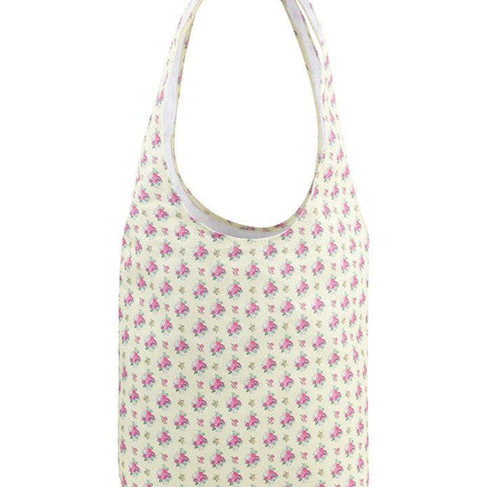 wildflower vintage floral tote bag