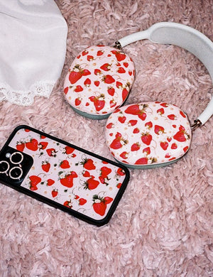 Strawberry Fields AirPod Max Cover.