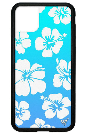 Blue Hibiscus iPhone 11 Pro Max Case