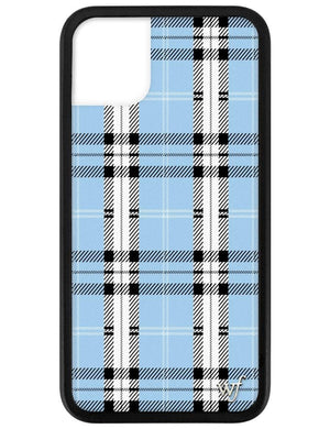 Blue Plaid iPhone 11 Case